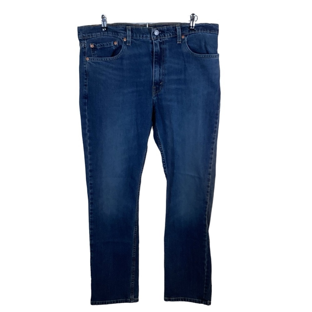 Levi Strauss 511 Men’s Denim Distressed Straight Leg Jeans.  Size 38/32